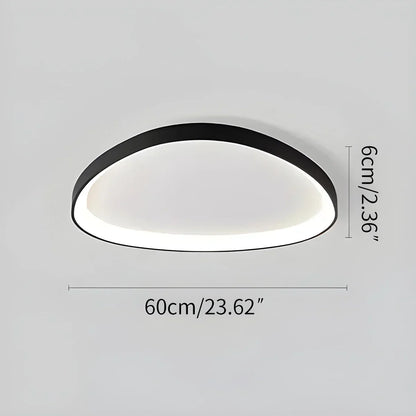 Lámpara de techo LED de montaje empotrado con control remoto de intensidad y temperatura de color para dormitorio, pasillo y sala de estar – Eficiencia energética