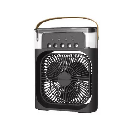 Portable Personal Air Cooler & Humidifier – USB Rechargeable Desktop Cooling Fan with Ice Water Tank for Home, Office, Bedroom & Travel