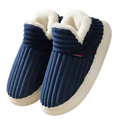 Memory Foam Slippers – Plush Indoor House Shoes with Non-Slip Sole for Men & Women – Cozy Winter Footwear
