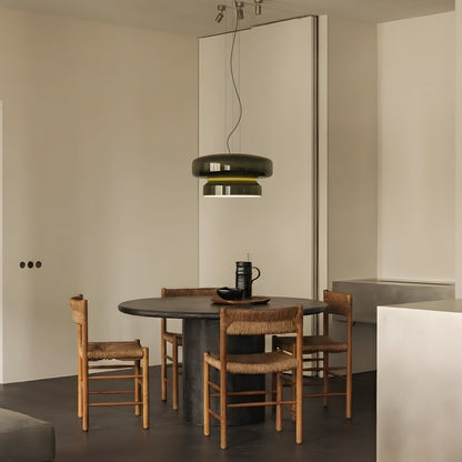 Glass Shade Hanging Light 16 in Chrome Finish Adjustable Cable E27 Socket Kitchen Island Dining Table Pendant Fixture Indoor Ceiling Lightin