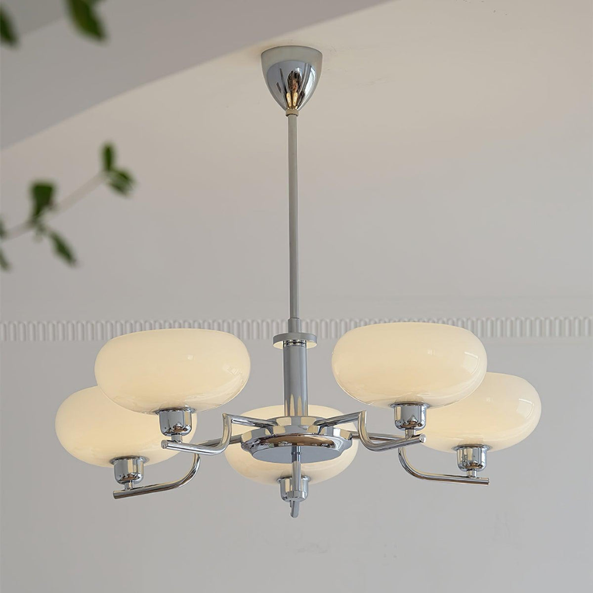 Spherical Glass Hanging Light Fixture 12 Inch Diameter Over Island Counter Contemporary Ceiling Lamp Clear Shade Kitchen Dining Entryway