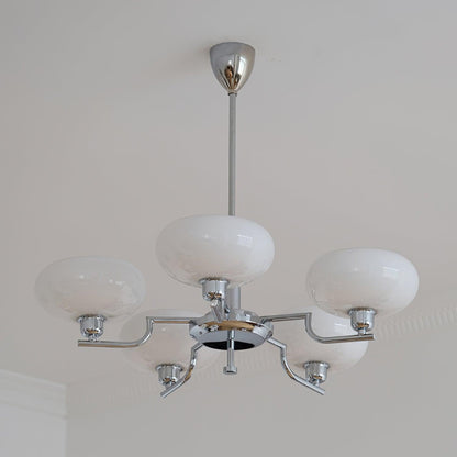 Spherical Glass Hanging Light Fixture 12 Inch Diameter Over Island Counter Contemporary Ceiling Lamp Clear Shade Kitchen Dining Entryway