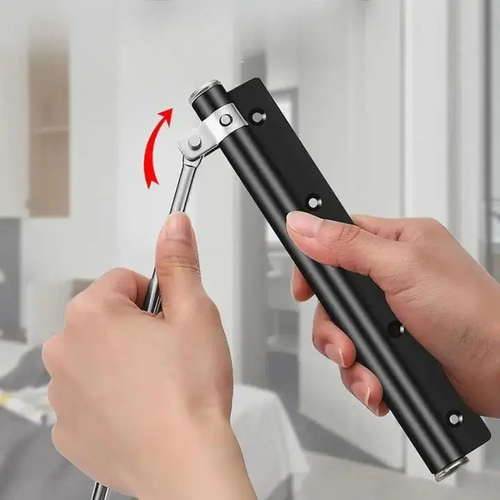 Automatic Door Closer with Adjustable Force, Stainless Steel Spring Door Closer for Fire Doors and Gates