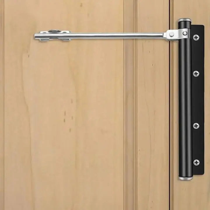 Automatic Door Closer with Adjustable Force, Stainless Steel Spring Door Closer for Fire Doors and Gates