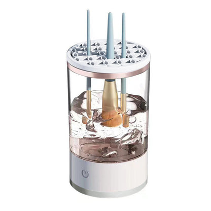 Limpiador eléctrico de brochas de maquillaje Ortekor con vibración sónica | Limpieza profunda para una piel impecable