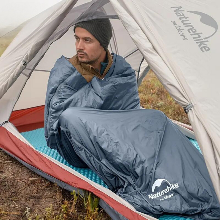 Summer Sleeping Bag for Adults, Lightweight Compact Sleeping Bag for Camping, Ultralight Backpacking Sleeping Bag