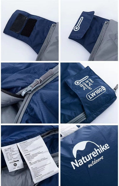Summer Sleeping Bag for Adults, Lightweight Compact Sleeping Bag for Camping, Ultralight Backpacking Sleeping Bag