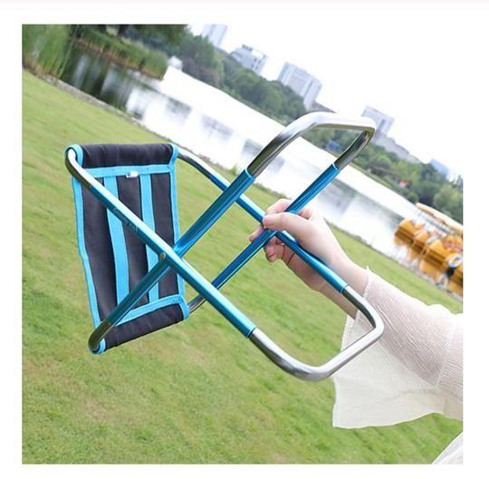 Ortekor | Silla plegable portátil ultraligera con estructura de aluminio resistente | Ideal para acampada y actividades al aire libre