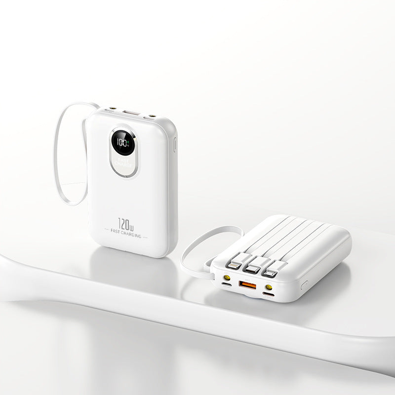 Portable Power Bank with Fast Charging & Digital Indicator | Compact Design for On-the-Go Charging