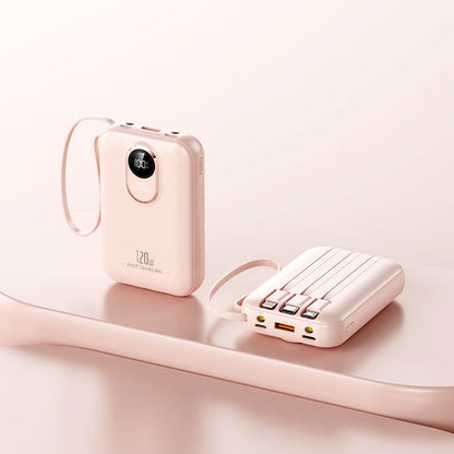 Portable Power Bank with Fast Charging & Digital Indicator | Compact Design for On-the-Go Charging