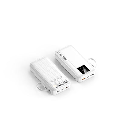 Portable Power Bank with Multifunctional Charging Connector | High-Performance Battery for On-the-Go Charging