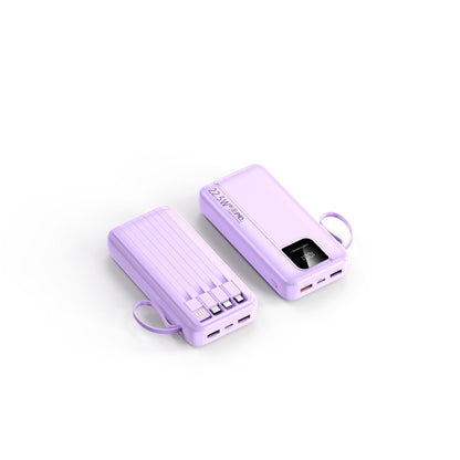 Portable Power Bank with Multifunctional Charging Connector | High-Performance Battery for On-the-Go Charging