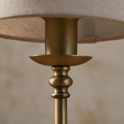 BrassLume | Portable LED Touch Table Lamp with 3-Stage Dimmer | Elegant Design for Versatile Lighting