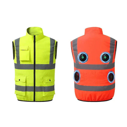 Breezeflow | Cooling Vest with Integrated Fan System for Summer Comfort