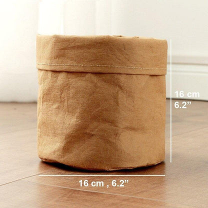 Water-Resistant Sustainable Paper Planter Pouch