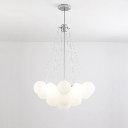 Bubble Pendant Light Multi-Globe Adjustable Ceiling Fixture Gold Black Chrome for Dining Room Living Room Foyer 19-73 Lights