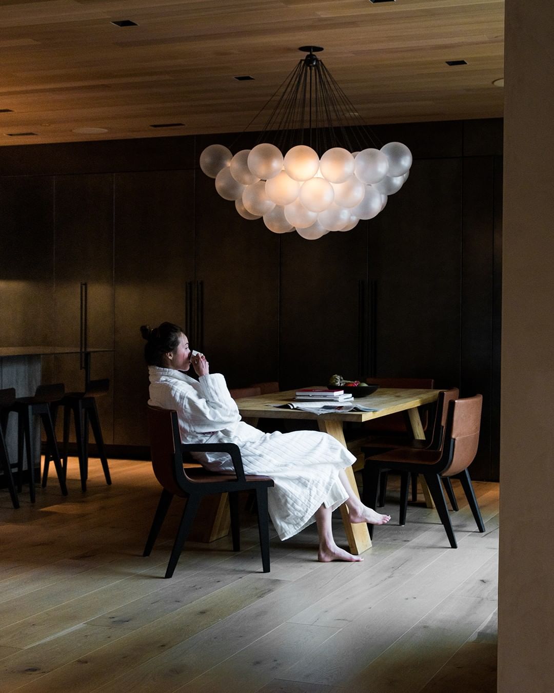 Bubble Pendant Light Multi-Globe Adjustable Ceiling Fixture Gold Black Chrome for Dining Room Living Room Foyer 19-73 Lights
