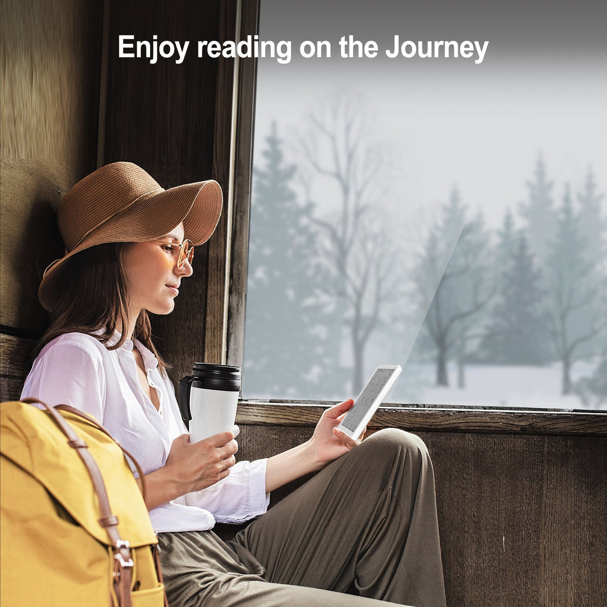 6-Inch Digital Reading Device with E-Ink Screen, WiFi & Long Battery Life for Books & Audiobooks