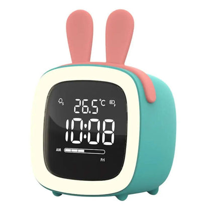 SNOOZETAIL – Animal LED Alarm Clock Night Light for Peaceful Bedtimes