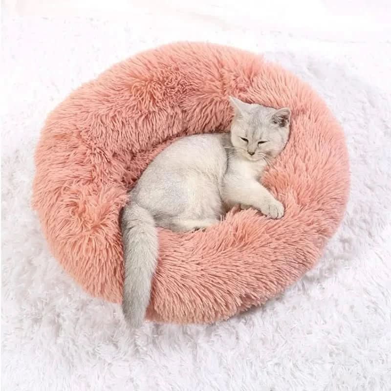 FLOOFNEST – Plush Pet Bed for Warm Comfortable Sleep