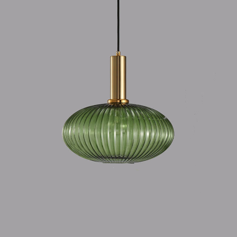 Glass Shade Hanging Light Fixture Adjustable 59-Inch Cord Kitchen Island Dining Room Ceiling Lamp E26 Socket Modern Drop Lighting for Counte
