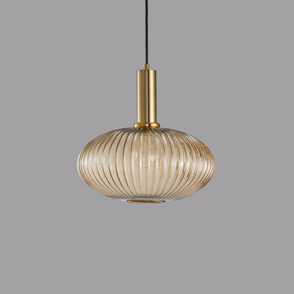 Glass Shade Hanging Light Fixture Adjustable 59-Inch Cord Kitchen Island Dining Room Ceiling Lamp E26 Socket Modern Drop Lighting for Counte