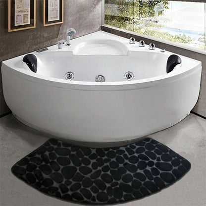 Alfombra de baño Calora: tejido suave, comodidad antideslizante