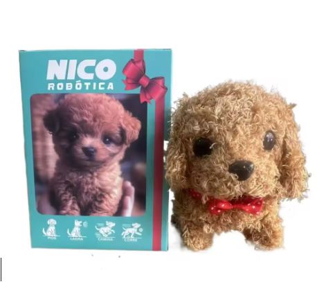 Touch-Activated Electronic Dog Toy with Motion & Sound Response for Kids