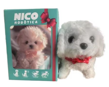 Touch-Activated Electronic Dog Toy with Motion & Sound Response for Kids