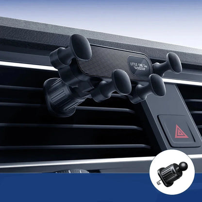 Vent Mount Smartphone Cradle for Car with 5-Point Grip | Secure Phone Dock for Dashboard Air Vent | Universal Adjustable Holder for iPhone