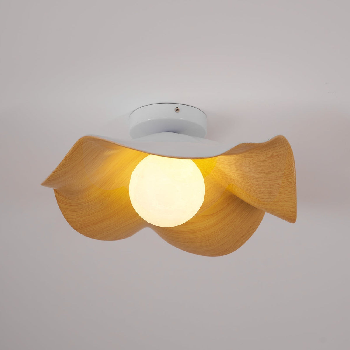 Adjustable Pendant Light with Metal & Resin Shade for Living Room, Bedroom, Dining Room | Modern Flush Mount Ceiling Fixture | 59 in Drop