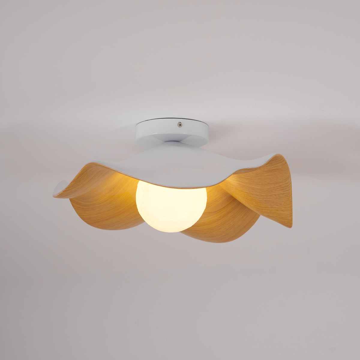 Adjustable Pendant Light with Metal & Resin Shade for Living Room, Bedroom, Dining Room | Modern Flush Mount Ceiling Fixture | 59 in Drop