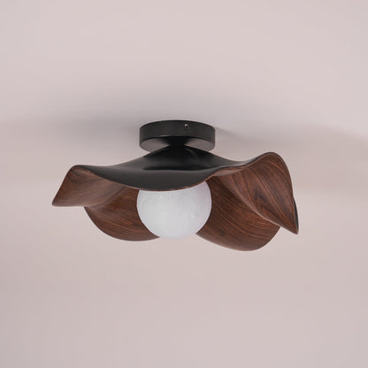 Adjustable Pendant Light with Metal & Resin Shade for Living Room, Bedroom, Dining Room | Modern Flush Mount Ceiling Fixture | 59 in Drop