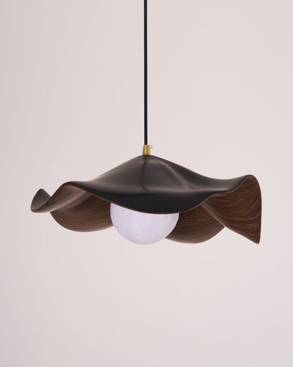 Hanging Fixture with Botanical Motif in Resin for Kitchen & Dining Areas 11-Inch Round Globe with Textured Surface Adjustable Drop Cord Fits