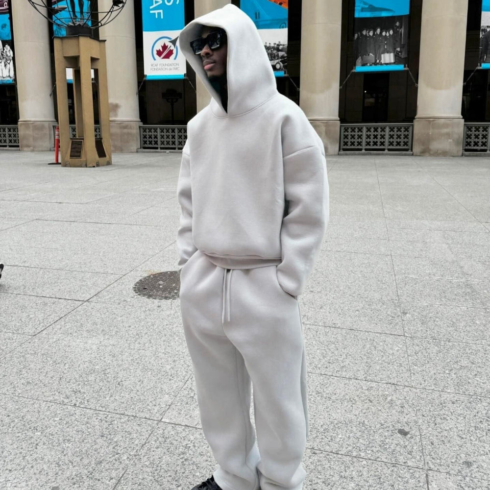 Casual Lounge Set | Oversized Hoodie & Jogger Pants for Comfort
