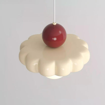 Lámpara colgante retro con pantalla curva – Lámpara de techo con casquillo G9 para comedor, cocina y dormitorio – Lámpara colgante moderna ajustable