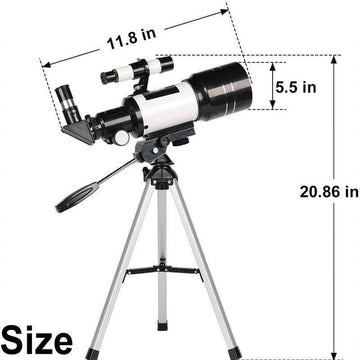 Celestial Explorer | Telescope for Beginners with 70mm Aperture | Perfect for Stunning Celestial Views