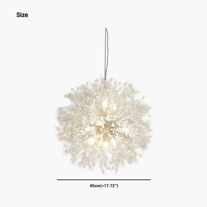 Sparkling Glass Crystal Ceiling Fixture Multi-Head Round & Rectangular LED Overhead Lighting for Dining Room Living Room Entry Hall Foyer Be