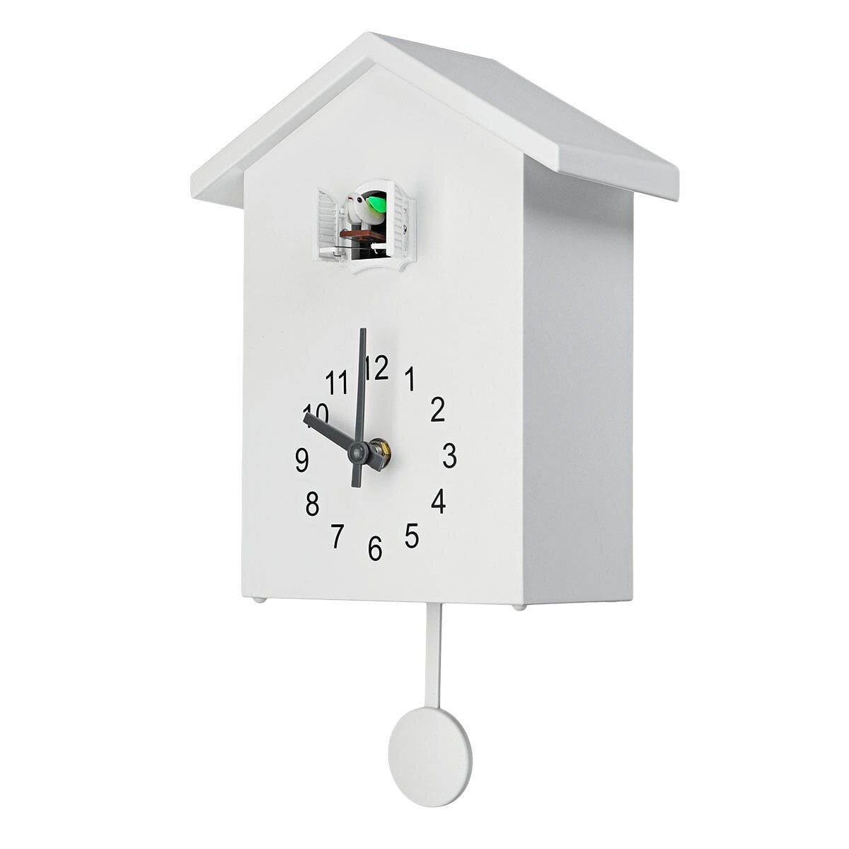 Charming Cuckoo Clock | Traditional Wall Clock with Elegant Design | Battery Operated for Easy Setup