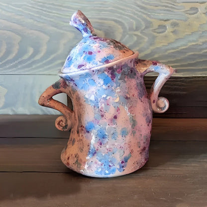 Kitchen Canister with Hands on Hips Design, Cookie Jar for Treats, Snack Container, Kitchen Storage Container