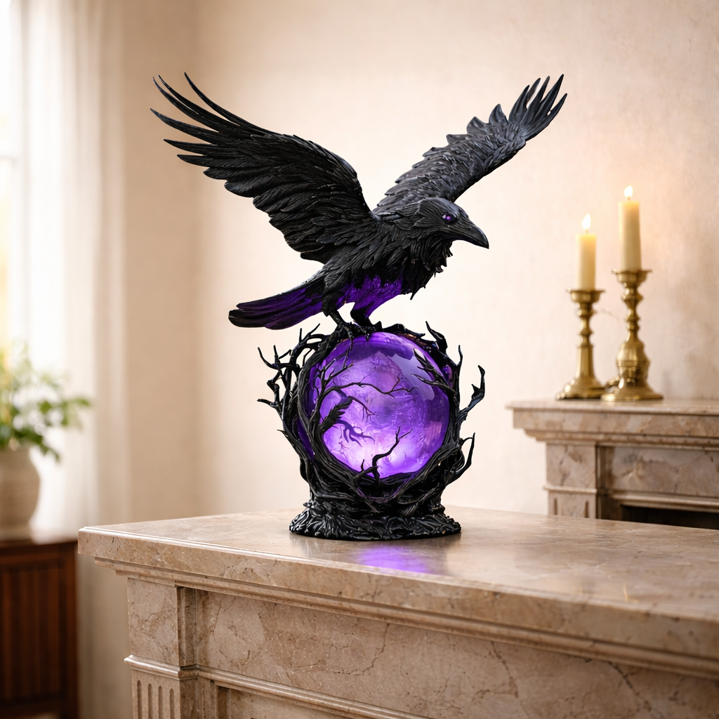 Nocturne™ – Raven Orb Lamp