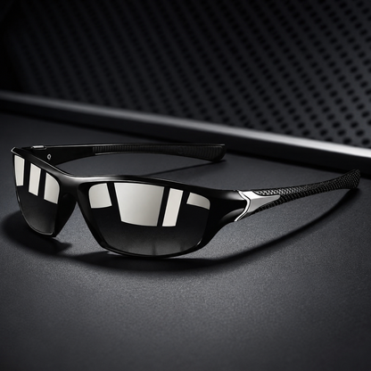 Gafas de sol deportivas con lentes polarizadas UV400 – Gafas para actividades al aire libre y conducción