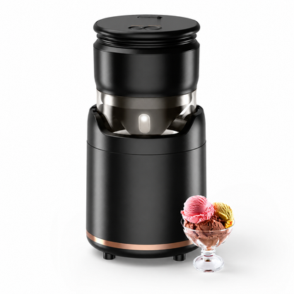 Delicias Caseras | Heladera Portátil con Funcionamiento Automático | Diseño Compacto para Postres Helados sin Esfuerzo