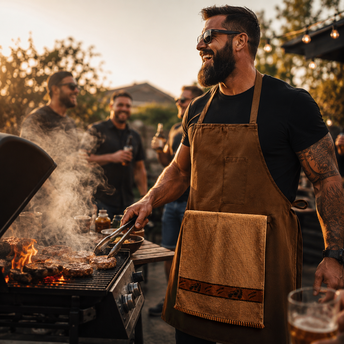 GrillDaddy™ – The Ultimate BBQ Apron