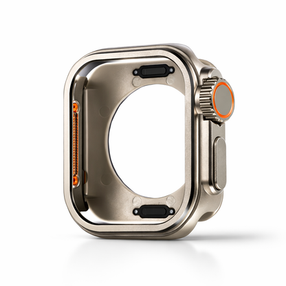 Snap-On Armor Shell for Apple Watch Series 11 & 10 – Frame Guard, Screen Edge Cover (42mm, 46mm)