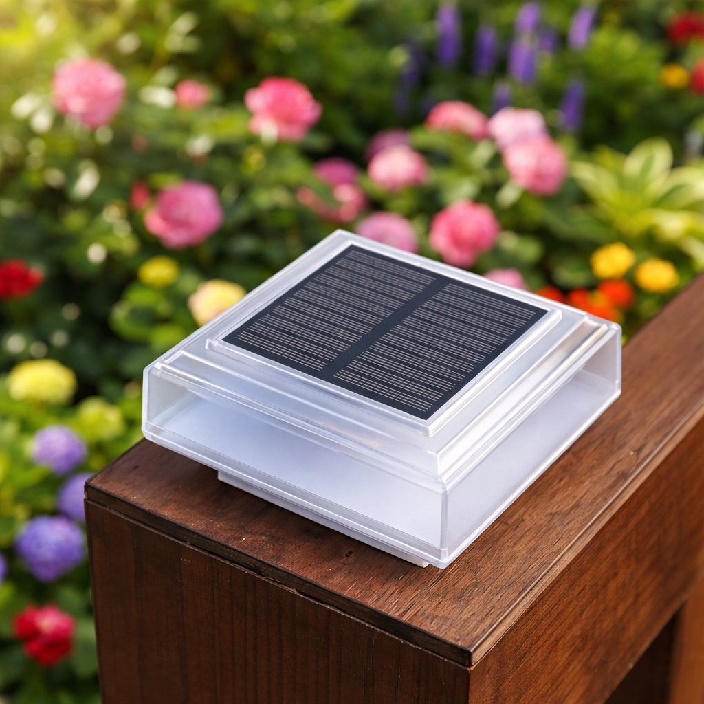 AMBIORA – Solar-Powered Outdoor Pillar Light