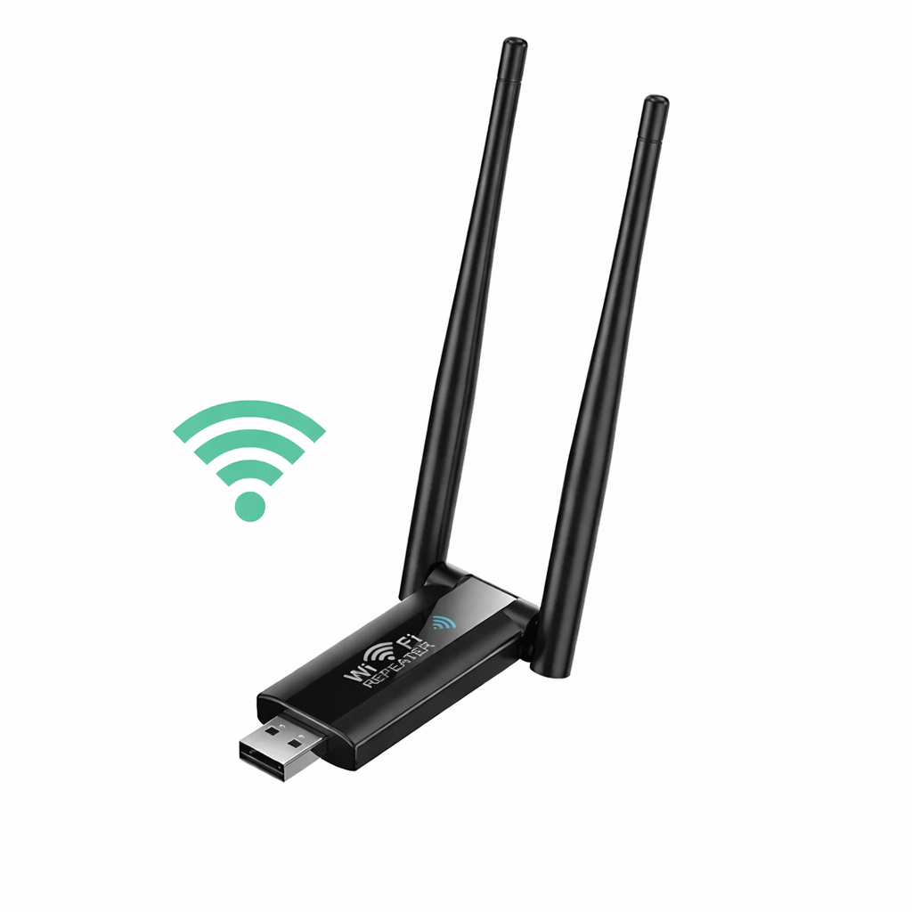 Amplificador de red doméstica | Extensor WiFi con alimentación USB para un mayor alcance y una señal confiable