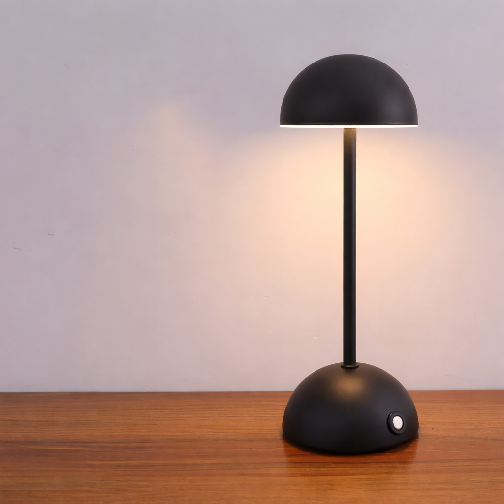 LED Touch Table Lamp with USB Rechargeable Battery and 3 Lighting Colors