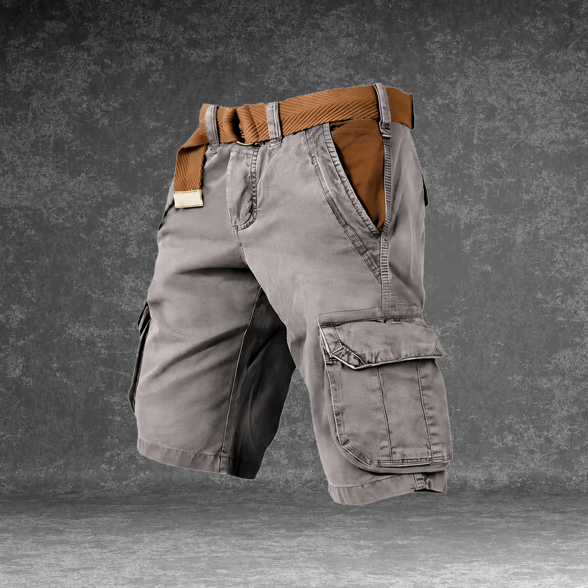 RUGGAREX – Men Cargo Shorts Lightweight Multi Pocket Casual Wear