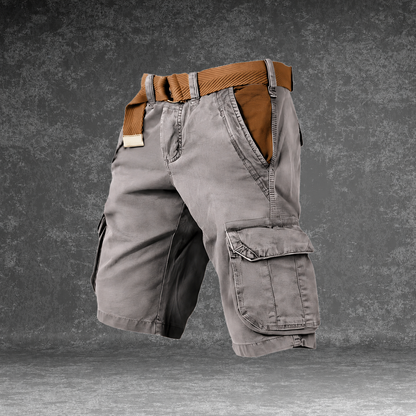 RUGGAREX – Men Cargo Shorts Lightweight Multi Pocket Casual Wear